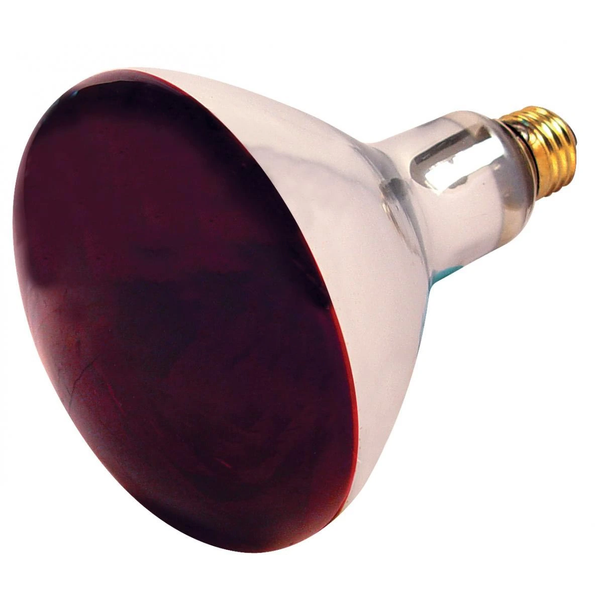 Satco Heat Lamp BR40 250W Red